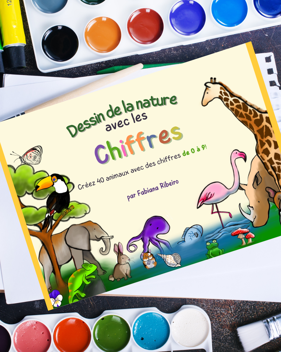 Dessin de la nature avec Chiffres