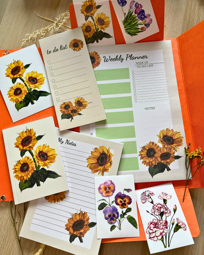 Organization Set - Sunflowers