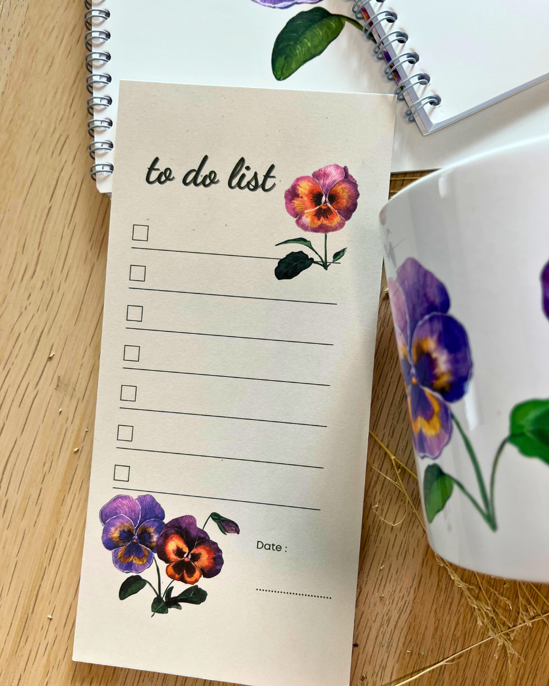 Student Set - Pansies