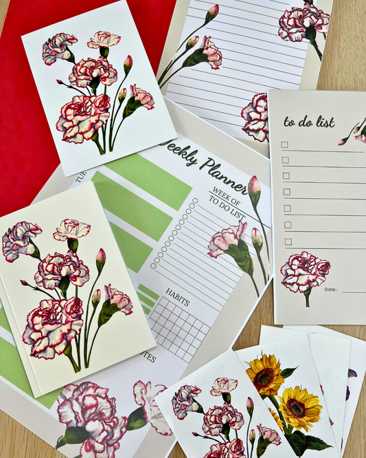 Organization Set - Carnation
