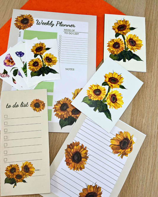 Organization Set - Sunflowers