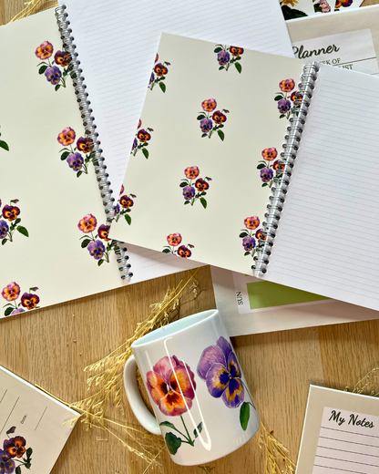 Student Set - Pansies